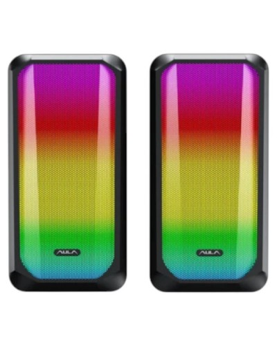 დინამიკი AULA N-600 / RGB / 6W / Black