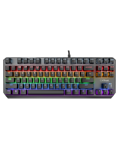 კლავიატურა TRUST GXT834 CALLAZ - RGB / Wired / Mechanical / Black