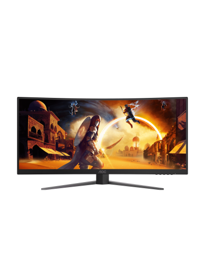 მონიტორი Aoc CU34G4 - 34" Inch / 4K / VA / 180 Hz / 0.5 Ms / Curved