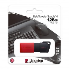 USB ფლეშ მეხსიერება / 128GB/ Kingston 128GB DataTraveler Exodia M USB 3.2 Gen1
