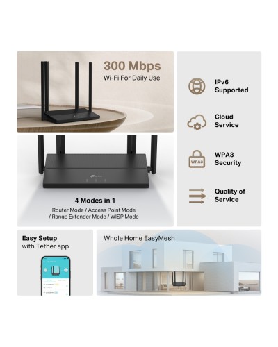 Wi‑Fi როუტერი – TP-Link  TL-WR846N