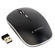 მაუსი - Gembird MUSW-4B-01 / უსადენო / 2.4GHz Wireless / შავი