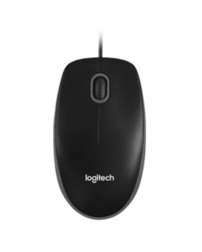 Logitech - სადენიანი მაუსი B100 (L910-003357)