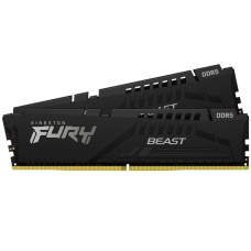 ოპერატიული მეხსიერება - Kingston FURY Beast BLACK 32GB  (2 x 16GB) / DDR5 / 5600MHZ / CL36