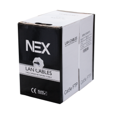 ქსელის კაბელი -  Nex Network / Cat5e / FTP / 20% / გარე გამოყენების / 305 მეტრი