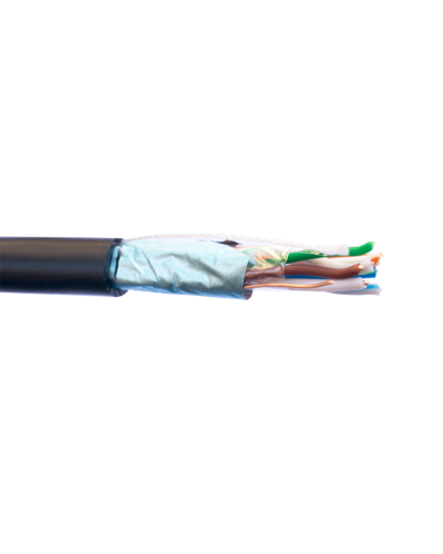 ქსელის კაბელი -  Nex Network / Cat5e / FTP / 20% / გარე გამოყენების / 305 მეტრი