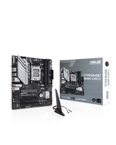 დედა დაფა - ASUS PRIME B650M-A WIFI II / DDR5 / AM5