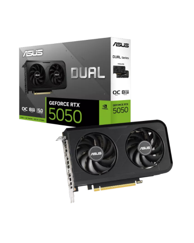 ვიდეო ბარათი -  ASUS Dual GeForce RTX 5050 8GB GDDR6 OC