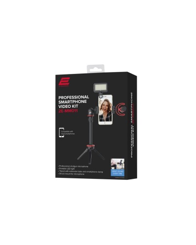 მიკროფონის კომპლექტი 2E - 2E-MM011 / 3.5 mm / Black