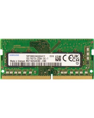 ოპერატიული მეხსიერება - Samsung 16GB / DDR4 / 3200MHz / M471A2G43CB2-CWE / SODIMM 