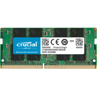 ოპერატიული მეხსიერება - Crucial 16GB / DDR4 / 2666MHz / CB16GS2666.C8FT / SODIMM 