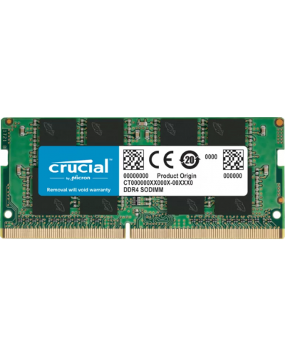 ოპერატიული მეხსიერება - Crucial 8GB / DDR4 / 2666MHz / CB8GS2666.C8RT / SODIMM 