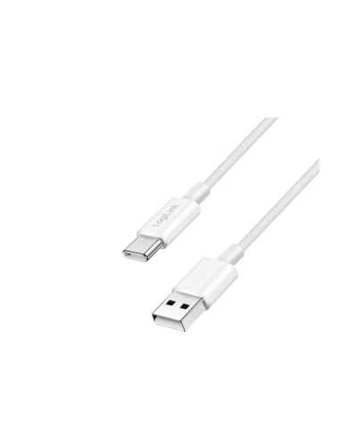 USB to Type-C სადენი - Logilink CU0322 / 60W / up to 480 Mbps / 1,5 Meter / თეთრი