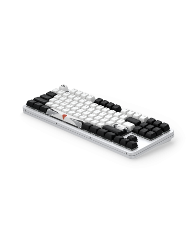 კლავიატურა - Dark Project Fuji II / მექანიკური / თეთრი / 87%