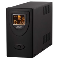 უწყვეტი კვების წყარო - 2E DD2000 / 2000VA / 1200W / LCD / BLACK