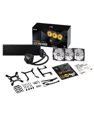 წყლის გამაგრილებელი -  ASUS LCS TUF GAMING LC II 360  - ARGB / შავი