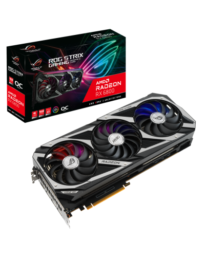 ვიდეო ბარათი -  ASUS ROG STRIX AMD Radeon™ RX 6800 - 90YV0FM0-M0NA00