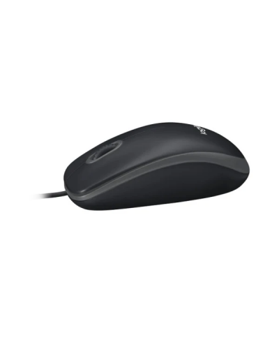 Logitech - სადენიანი მაუსი B100 (L910-003357)