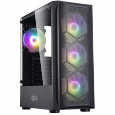 ქეისი - ALLX AX-G1944 / ATX / Micro-ATX / Mini-ITX / USB 3.0 ×1 / 335*190*435 მმ / Black