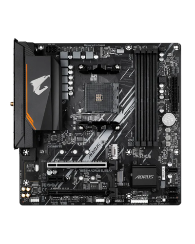 დედა დაფა - GIGABYTE B550M AORUS ELITE AX / DDR4 / Socket AM4