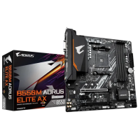 დედა დაფა - GIGABYTE B550M AORUS ELITE AX / DDR4 / Socket AM4