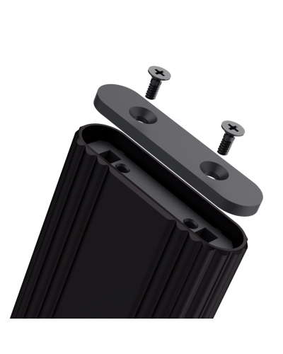 მყარი დისკის ქეისი trust 25806, M.2 NVMe SSD Enclosure Adapter, black