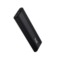 მყარი დისკის ქეისი trust 25806, M.2 NVMe SSD Enclosure Adapter, black
