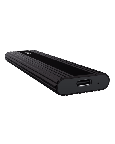 მყარი დისკის ქეისი trust 25806, M.2 NVMe SSD Enclosure Adapter, black