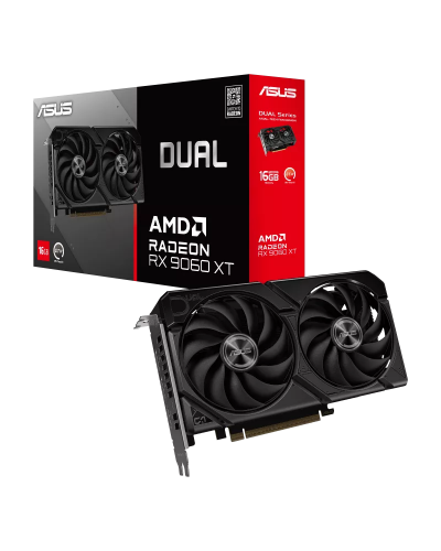 ვიდეო ბარათი - ASUS Radeon RX 9060 XT 16GB GDDR6 OC DUAL