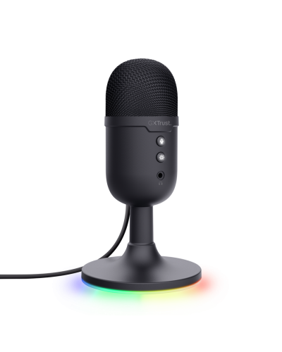 გეიმინგ მიკროფონი - Trust GXT 234 YUNIX (25372) / USB / Sensitivity: -32 dB / ფერი: შავი