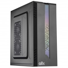 ქეისი - ALLX AX-B1740 / ATX / Micro-ATX / USB ×2 / 360×180×410 მმ / Black