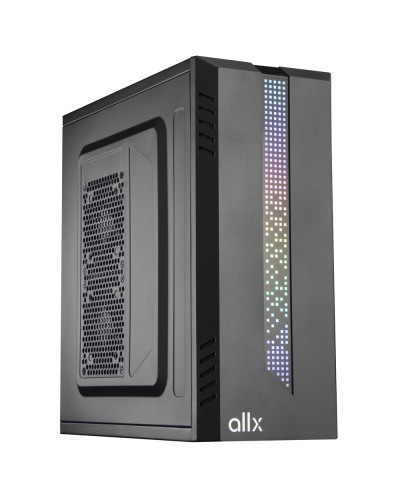 ქეისი - ALLX AX-B1740 / ATX / Micro-ATX / USB ×2 / 360×180×410 მმ / Black