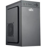 ქეისი - ALLX AX-B1734 / Micro-ATX / Mini-ITX / USB ×2 / Black