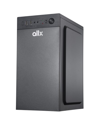 ქეისი - ALLX AX-B1734 / Micro-ATX / Mini-ITX / USB ×2 / Black