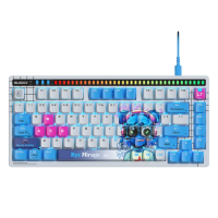 კლავიატურა - A4Tech Bloody AT75 Alpha / Optical Switch / RGB / სადენიანი / 75%