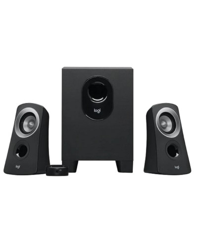 დინამიკი - Logitech Z313 / 2.1 სისტემა / 25W RMS / Subwoofer / შავი