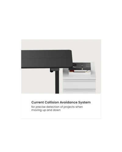 მაგიდა - Vertex VX-1SSD-02B / Electric Sit-Stand / Single Motor / Memory Control / Matte Black