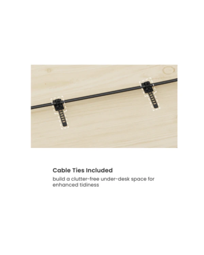 მაგიდა - Vertex VX-1SSD-02B / Electric Sit-Stand / Single Motor / Memory Control / Matte Black