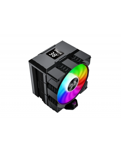 პროცესორის ქულერი - Redragon CC-1014 ARGB / Temperature Display / 120mm / Tower