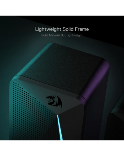 დინამიკი - Redragon GS510 Waltz / RGB / 2.0 / USB Powered / 6W