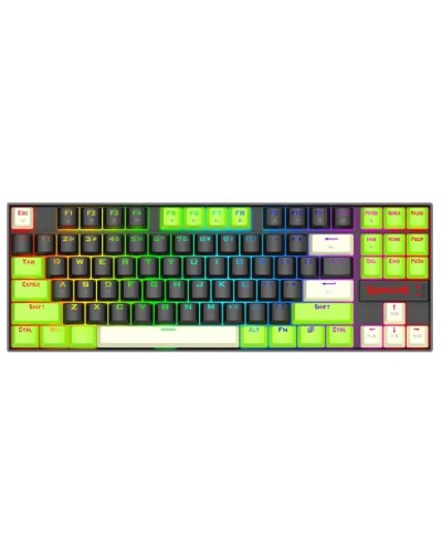 კლავიატურა - Redragon K552BGC-M Kumara 8K / მექანიკური / RT Magnetic Switch / RGB / სადენიანი / TKL