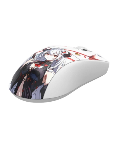 მაუსი – Redragon M916AK-PRO K1NG Pro / 2.4GHz Wireless / Bluetooth / USB-C / 26000 DPI / თეთრი / 42 გრამი