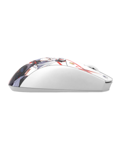 მაუსი – Redragon M916AK-PRO K1NG Pro / 2.4GHz Wireless / Bluetooth / USB-C / 26000 DPI / თეთრი / 42 გრამი