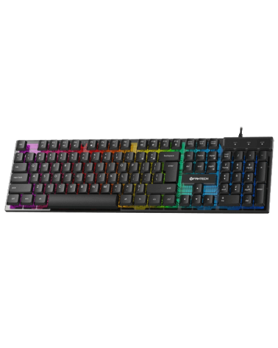 გეიმინგ ნაკრები -  Fantech Power P51 / კლავიატურა / მაუსი / მაუსპადი / ყურსასმენი და ყურსასმენის საკიდი / RGB / სადენით / Combo