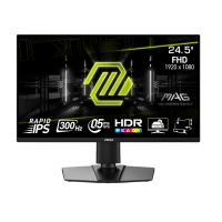 მონიტორი MSI - MAG 255PXF - 24.5" inch / Rapid IPS / 300Hz / 0.5ms / FHD