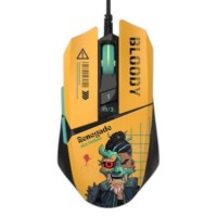 მაუსი - A4Tech Bloody W63 MAX RGB / USB / 12000 DPI / 35 გრამი /  Renegade Sunset