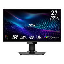 მონიტორი MSI - MAG 274QPF X30MV - 27" inch / Rapid VA Mini-LED / 300Hz / 0.5ms