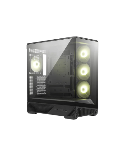ქეისი MSI - MAG PANO 130R PZ / ATX / Micro-ATX / Mini-ITX / USB 3.2 / 460×235×490 მმ / Black
