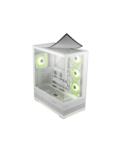 ქეისი MSI - MAG PANO 110R PZ WHITE ATX Mid-Tower ARGB Type-C