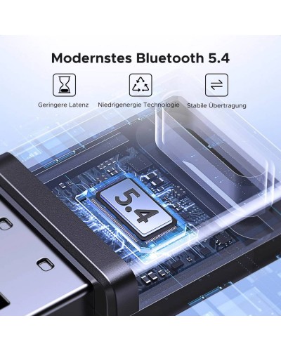 Bluetooth ადაპტერი - UGREEN CM748 (45134) / USB / Bluetooth 5.4 / შავი